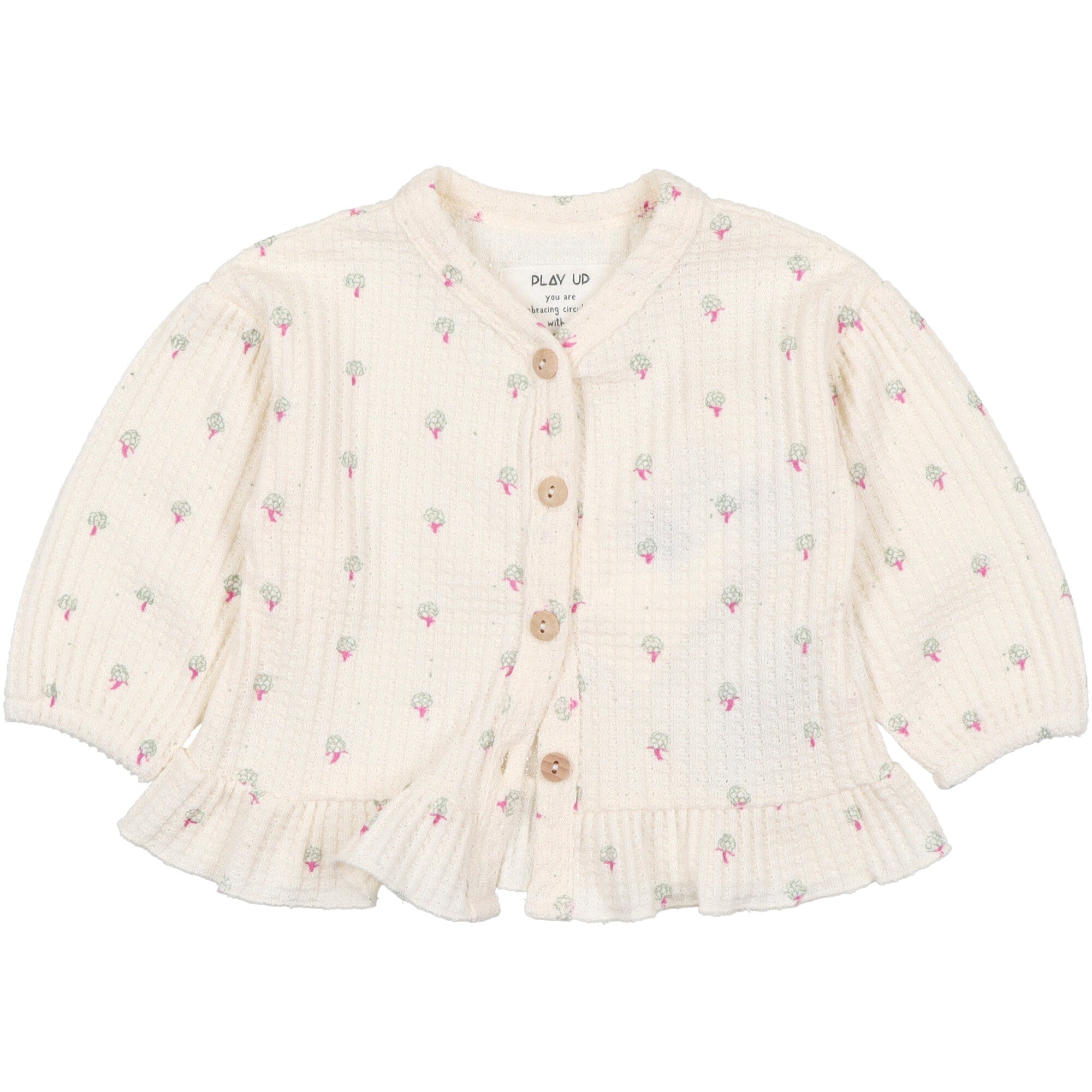 cardigan-cotone-con-stampa-rosa-tessuto-waffle-per-bambina