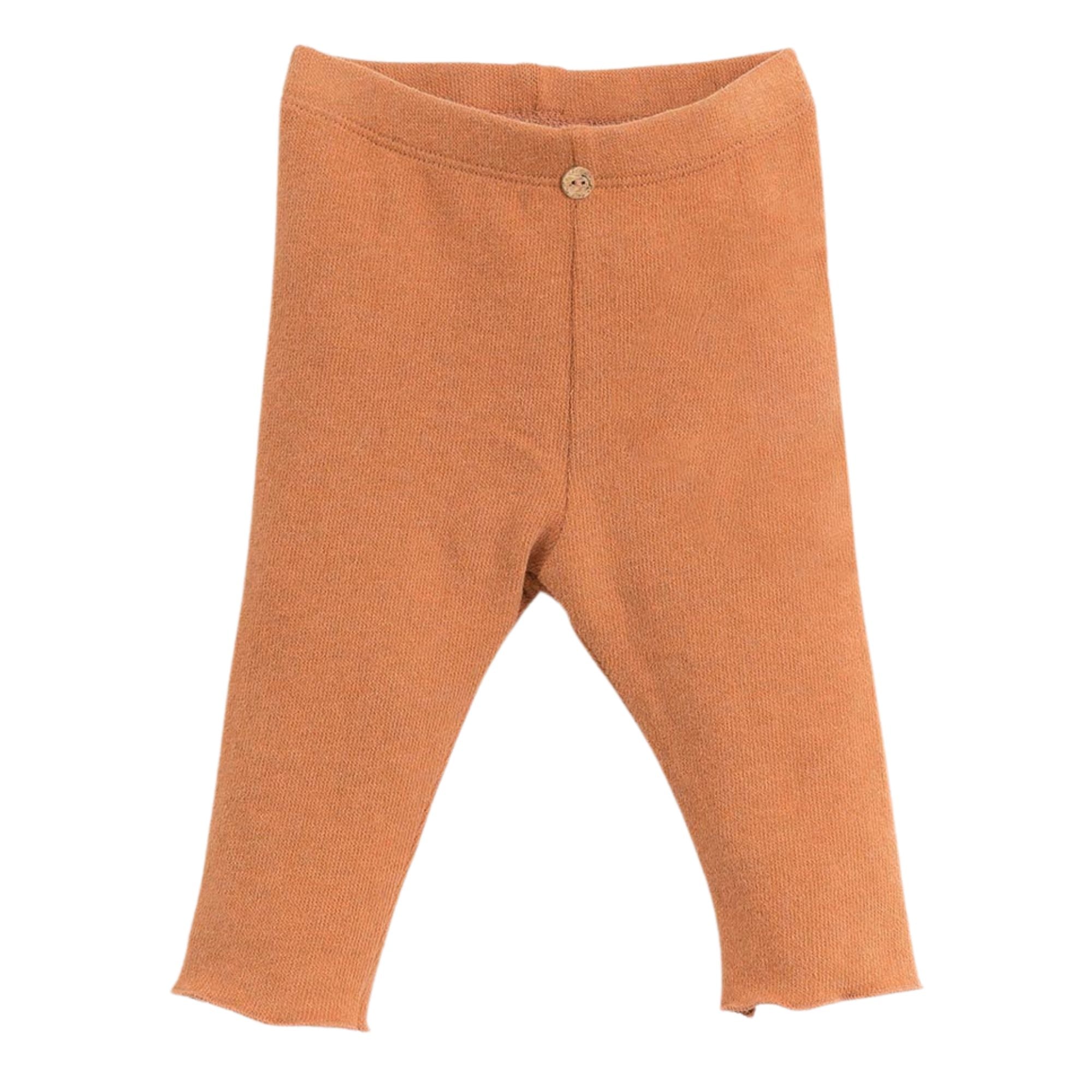 leggings-cotone-colore-arancio-per-bambina