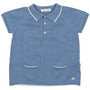 polo-per-maschio-in-filo-di-cotone-colore-blu