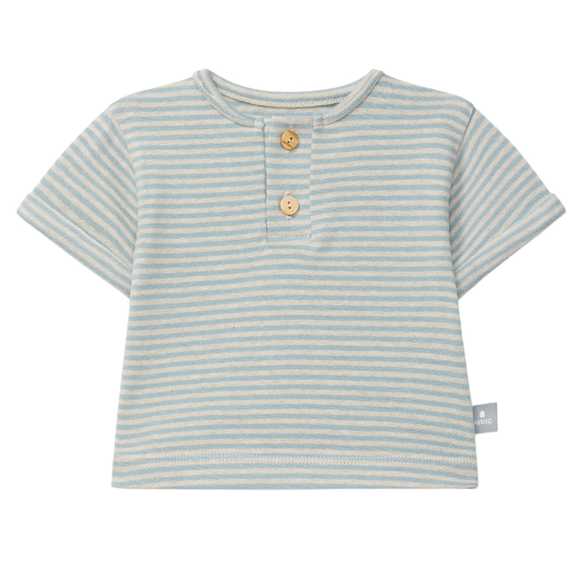 t-shirt-verde-mezze-maniche-per-bambino-brand_Snug