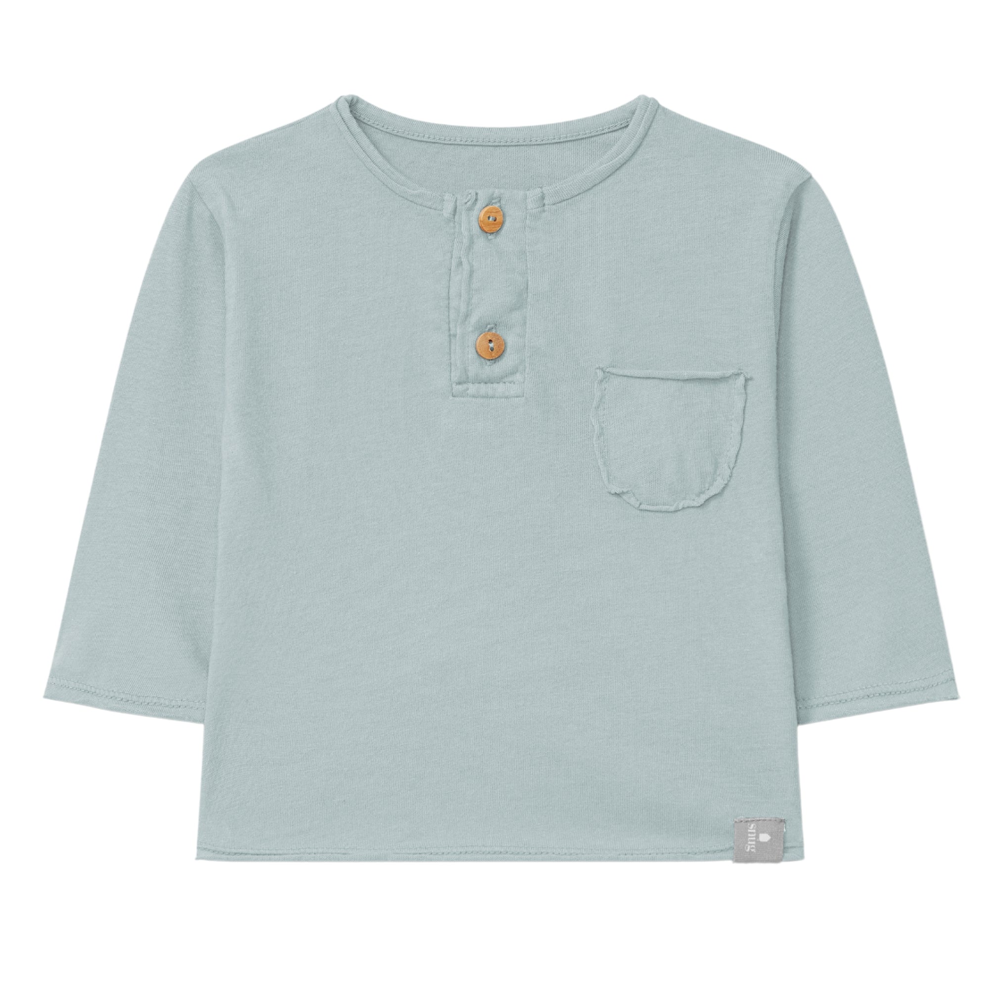 maglia-maniche-lunghe-per-bambino-colore-verde-chiarissimo-brand-Snug