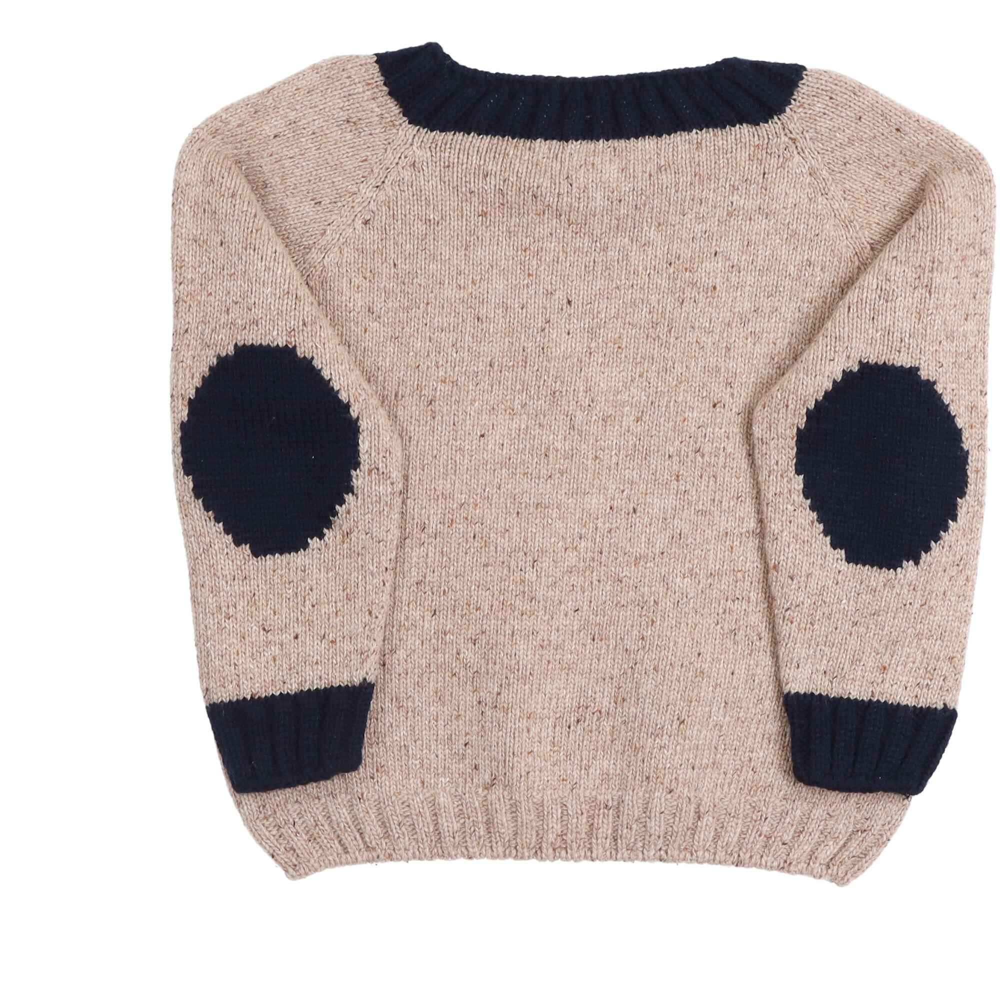 Maglione in Maglia con Toppe