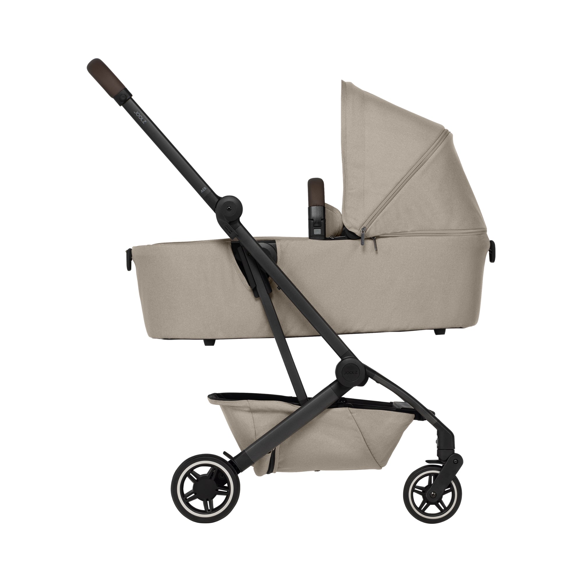 carrozzina-su-telaio-colore-beige-di-joolz-aer-passeggino