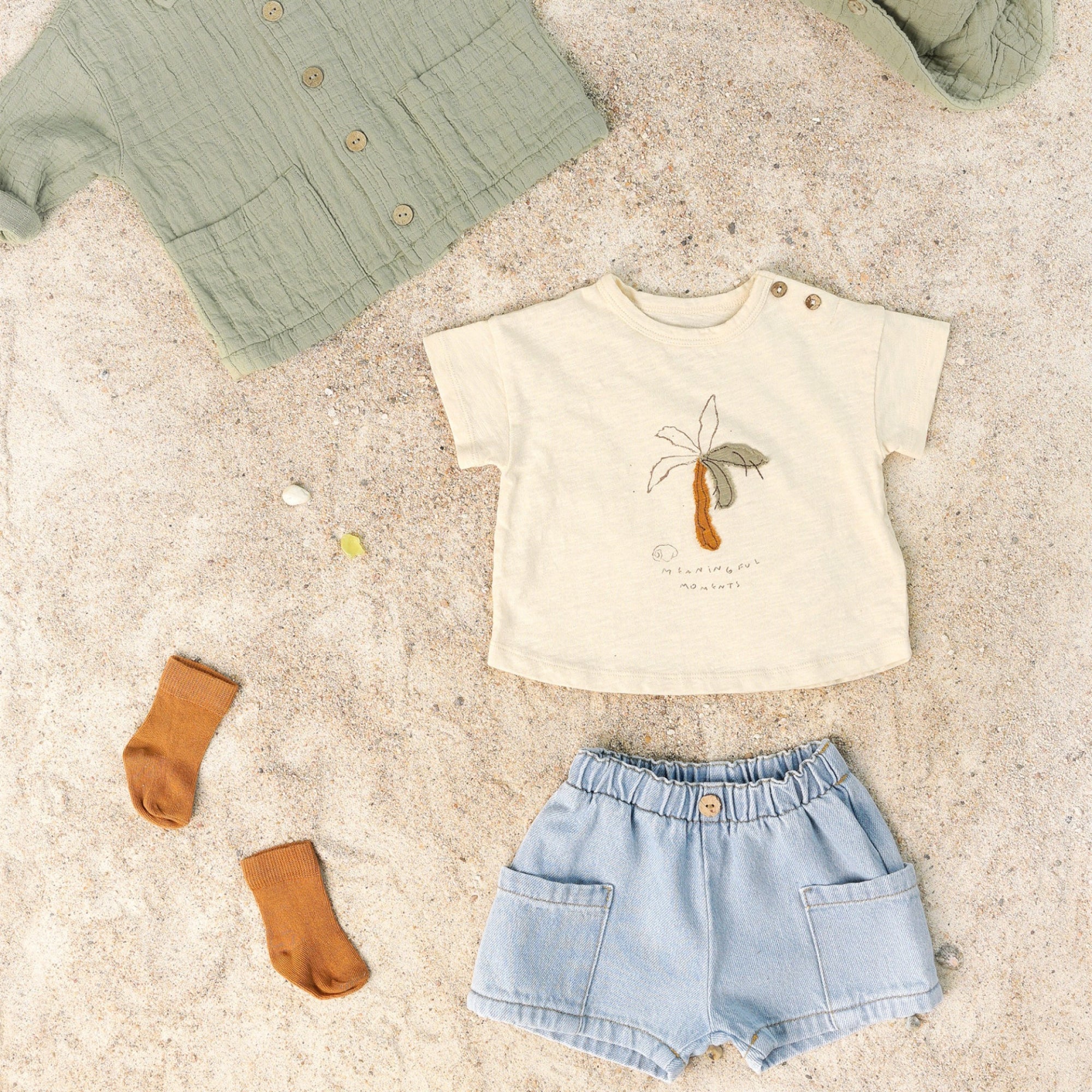 outfit-bambino-estivo-maglia-e-short-corto-jeans-play-up