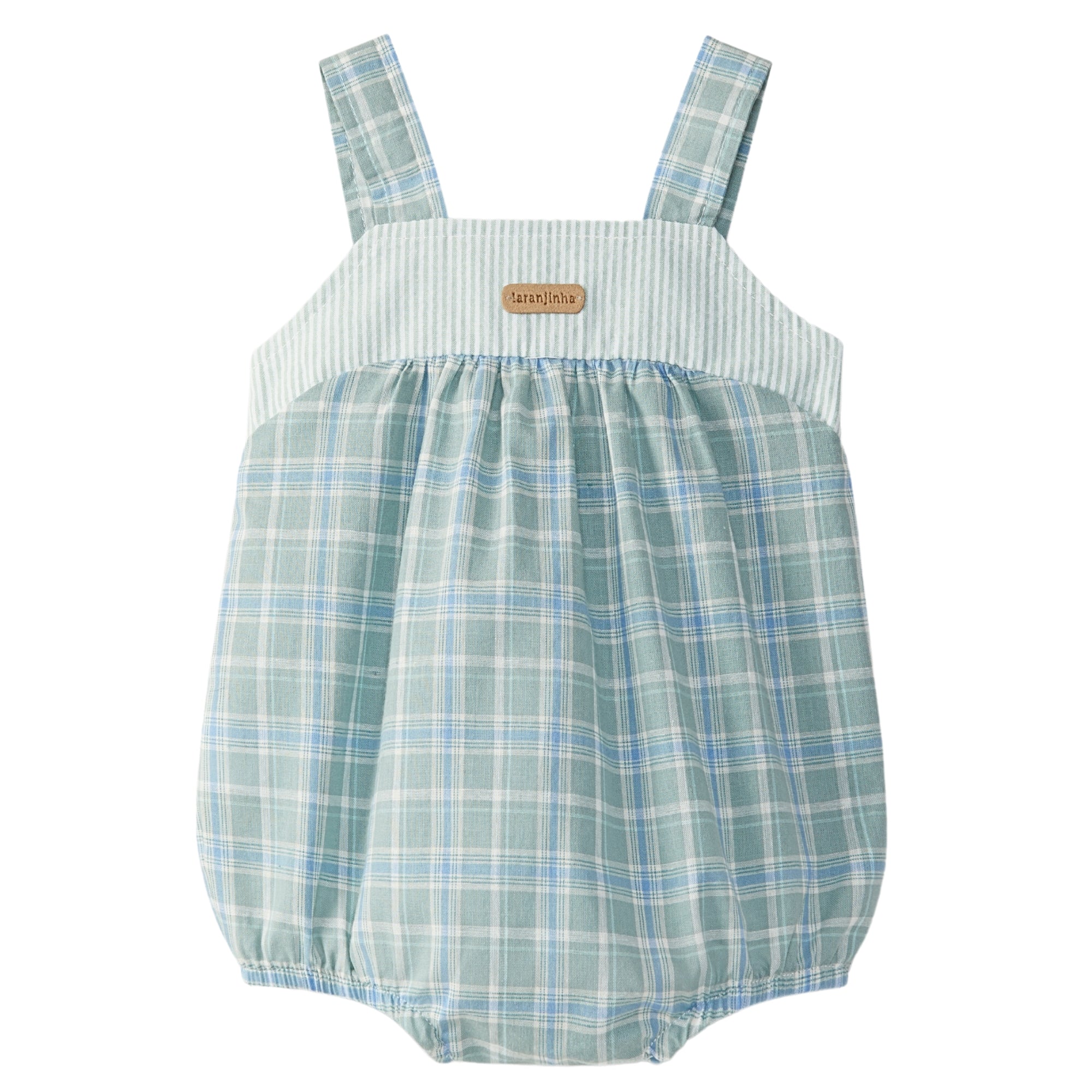 pagliaccetto-colore-verde-tessuto-scozzese-per-bambino