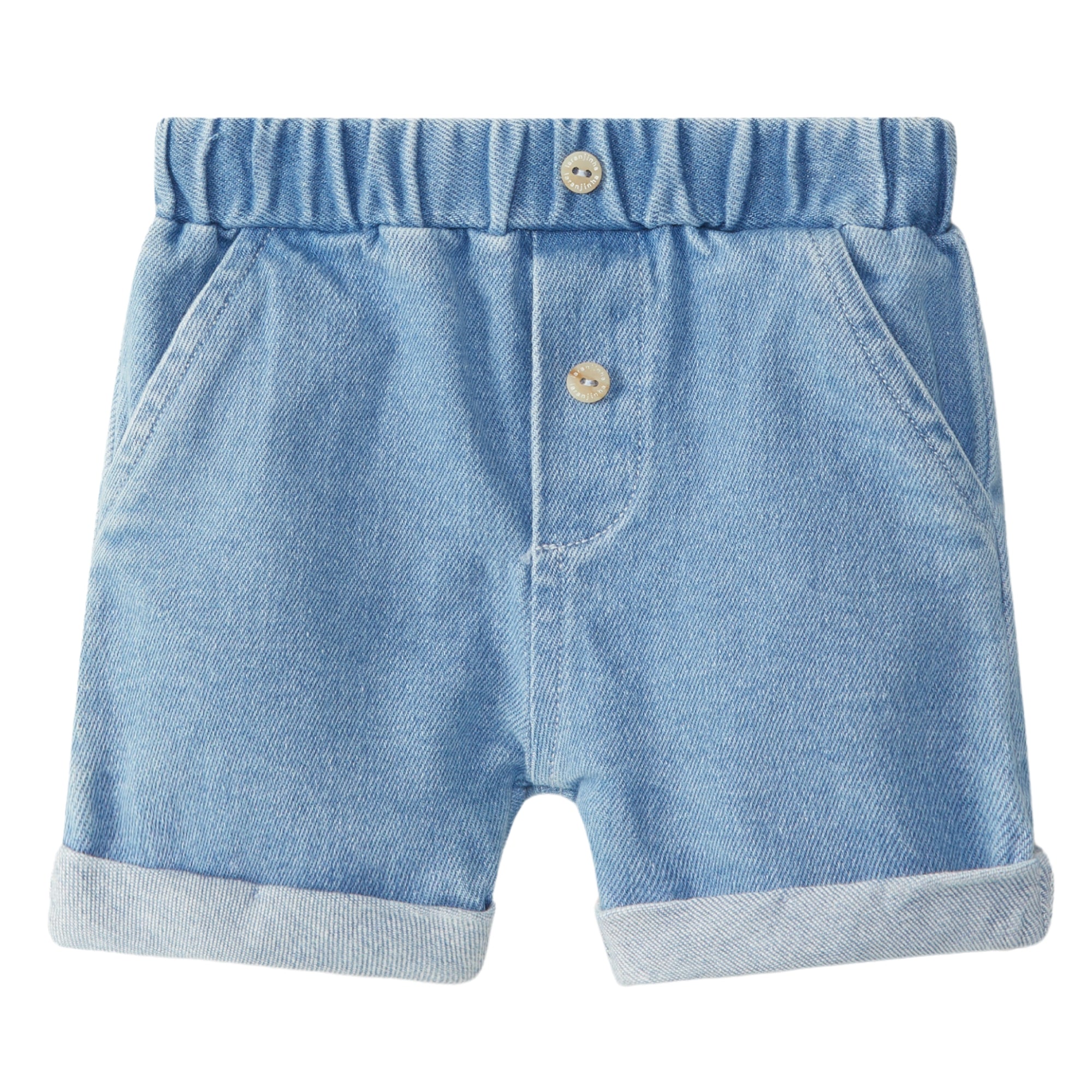 short-jeans-colore-blu-chiaro-con-risvolto-vita-elastica