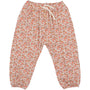 pantaloni in jersey stampa frutta multicolore di Snug Laranjhina modello lungo per bimba 