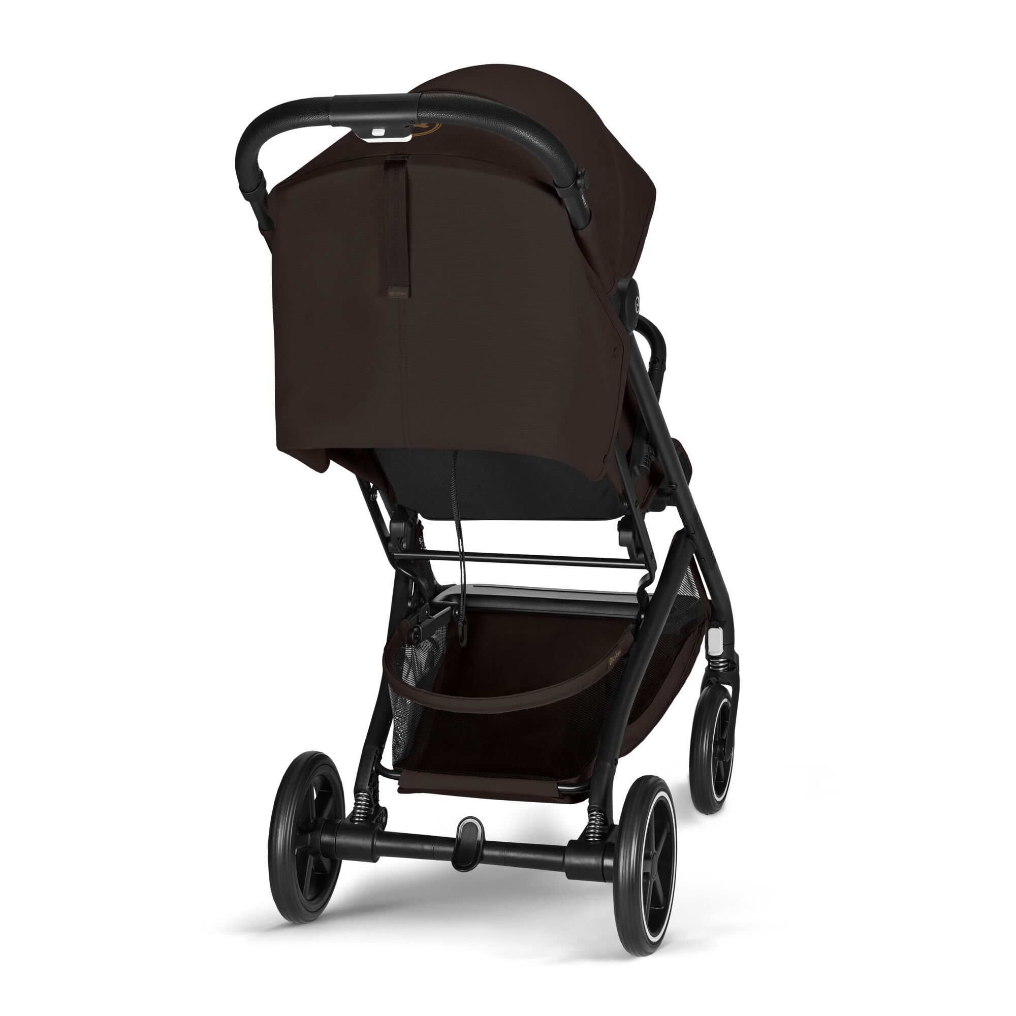 passeggino modello beezy di cybex colore cioccolatocon barra di protezione ruote ammortizzate fanno tutti i terreni rivenditore ybex mamma mi adora massa