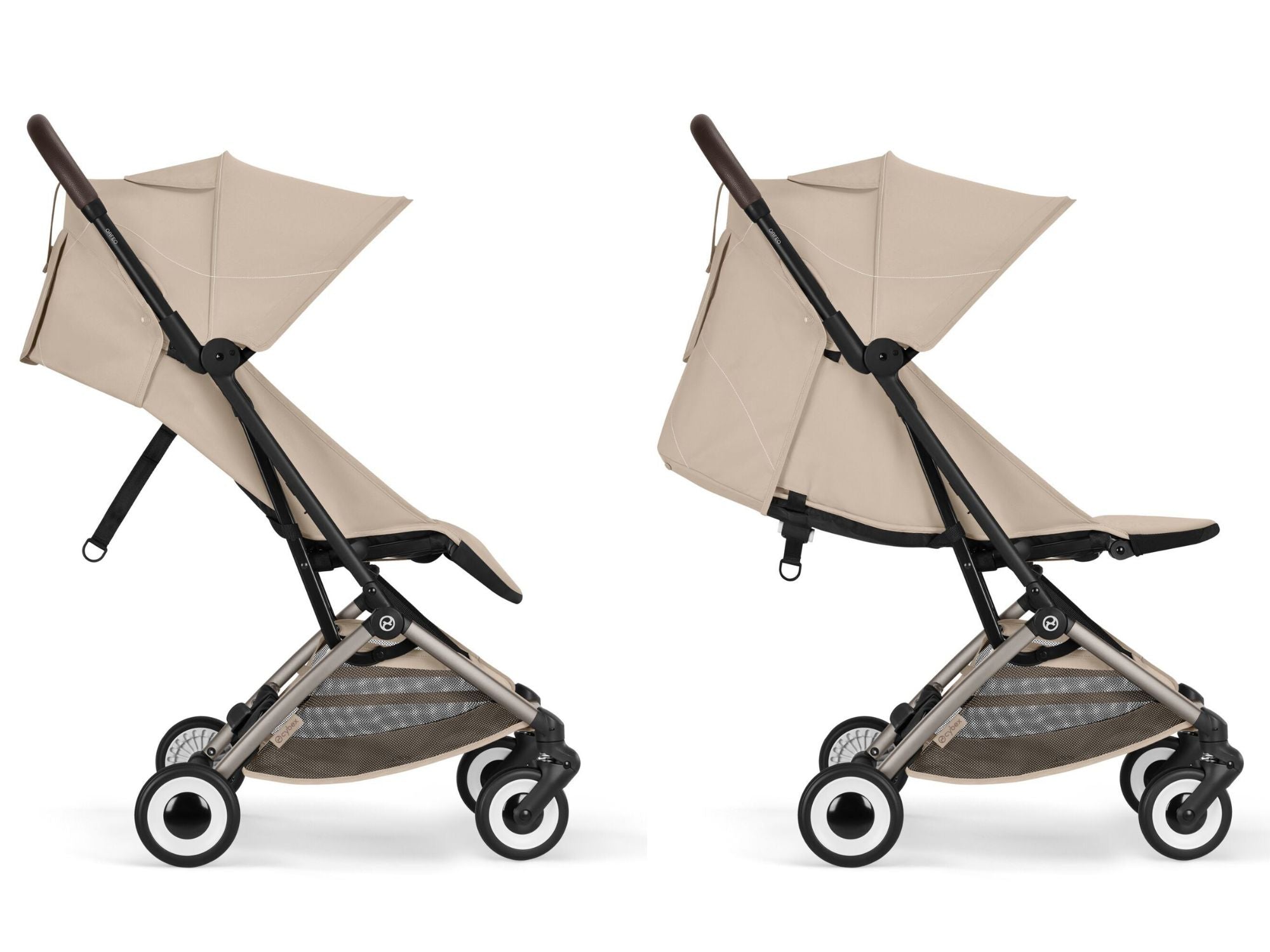 passeggino leggero modello orfeo di cybex colore beige omologato aereo