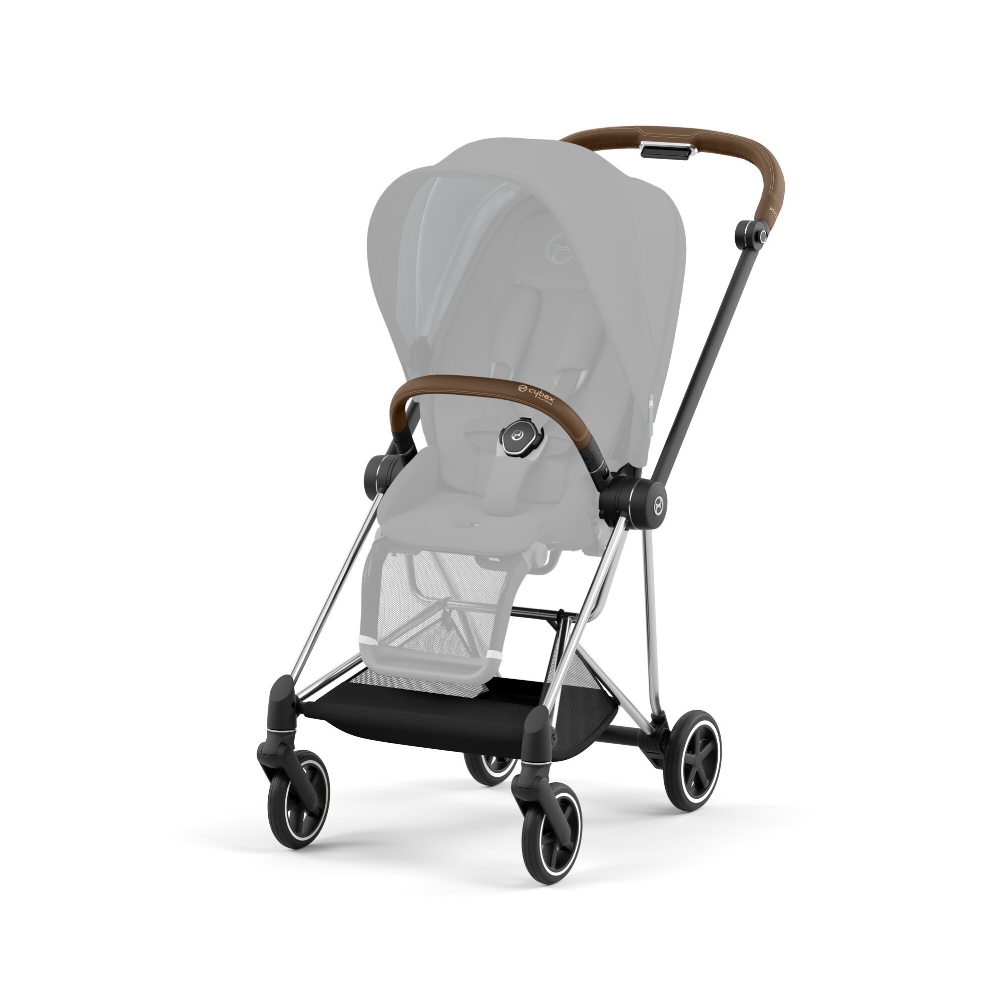 telaio-passeggino-mios_cybex-colore-crome-brown