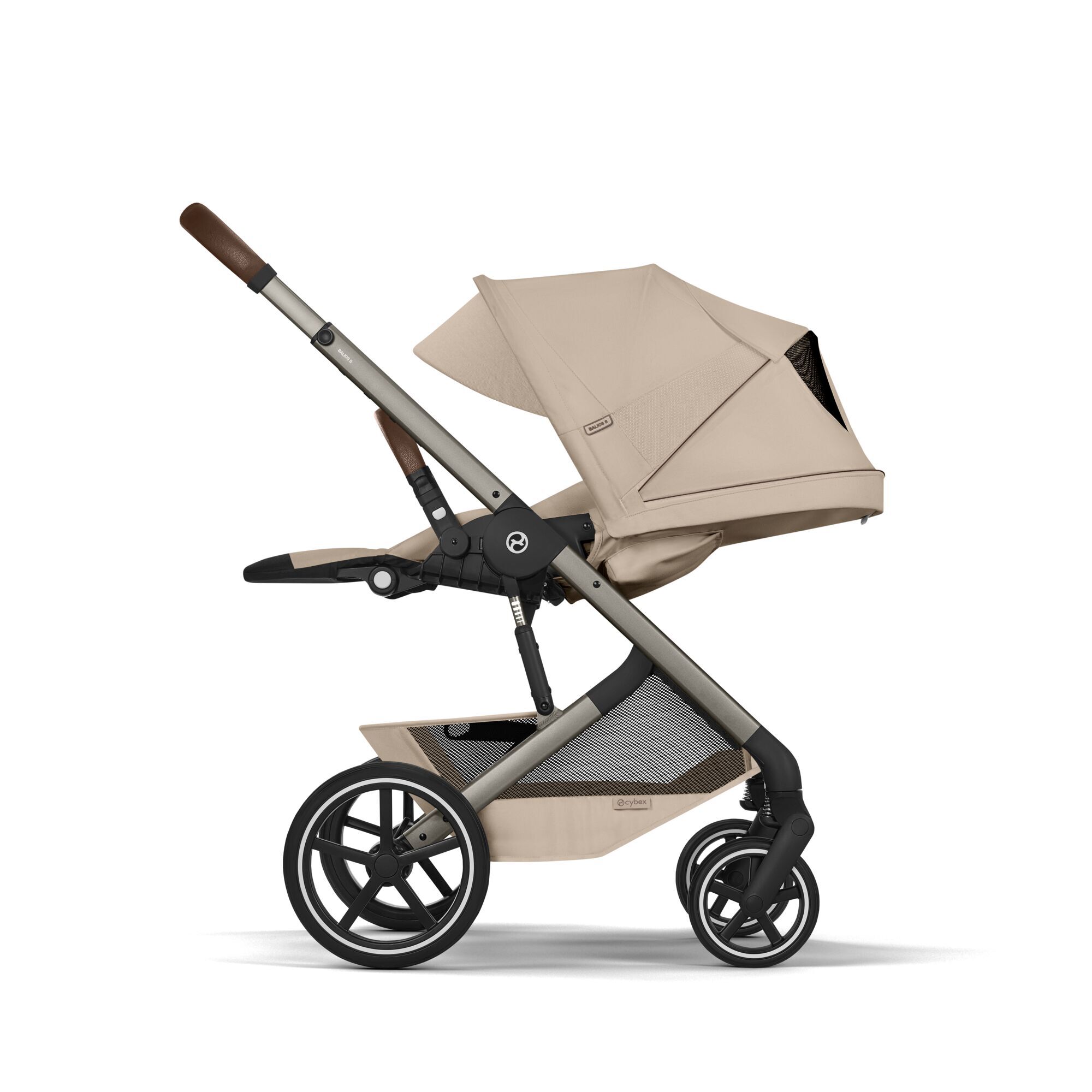 passeggino Balios S colore beige 