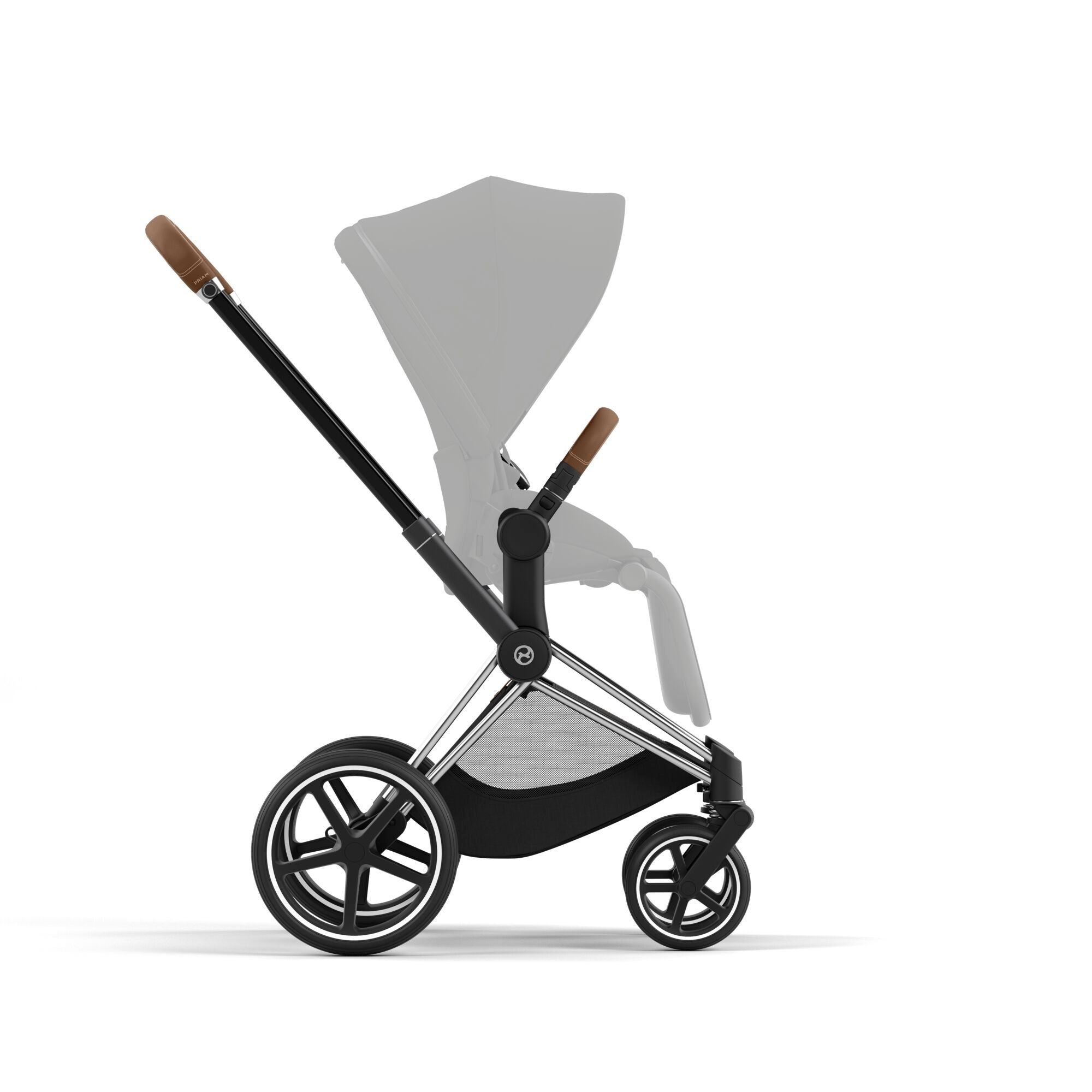 telaio-passeggino-cybex-priam-colore-grigio-marrone