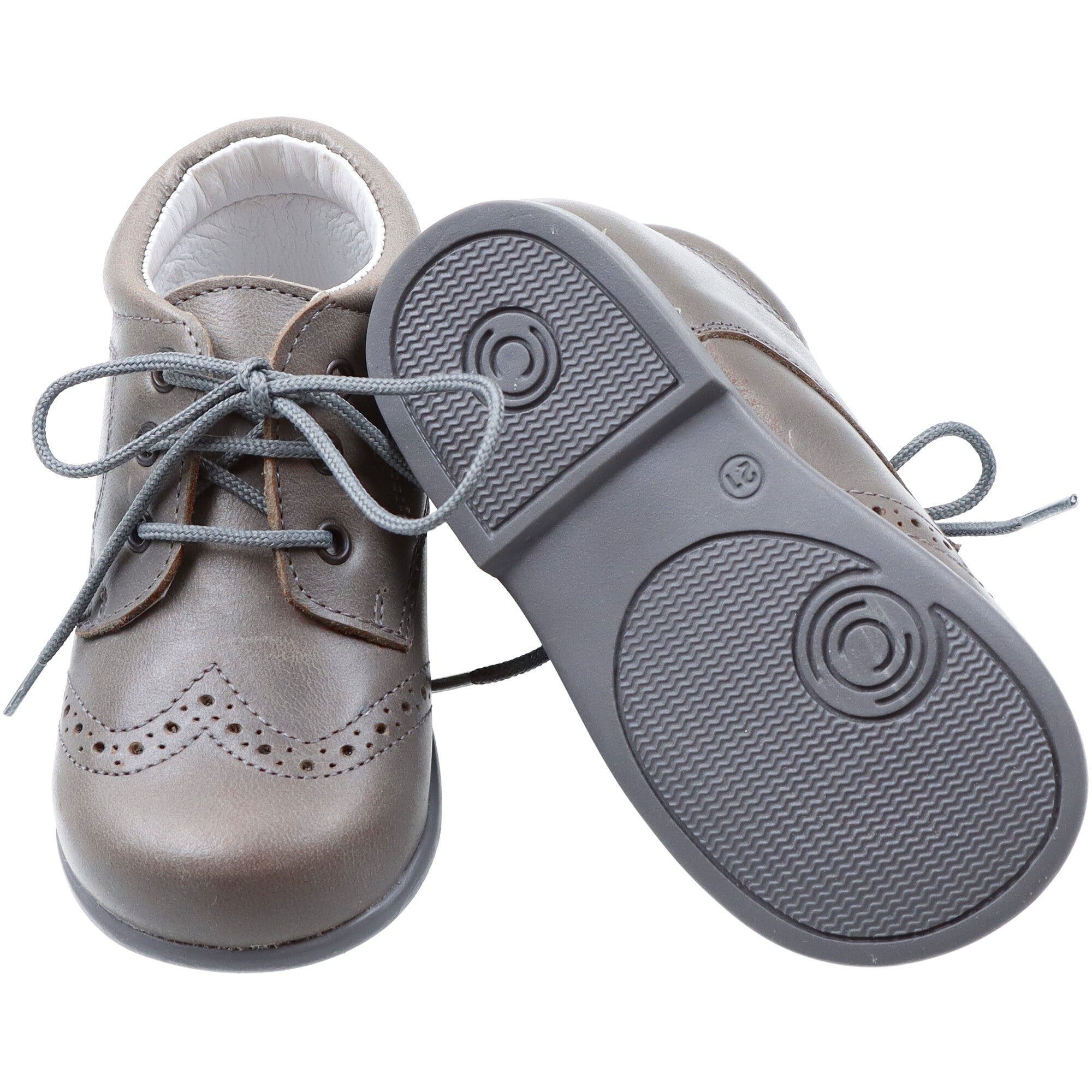 scarpa-alta-in-pelle-colore-grigio-con-lacci-abbinati-invernale-per-bambini
