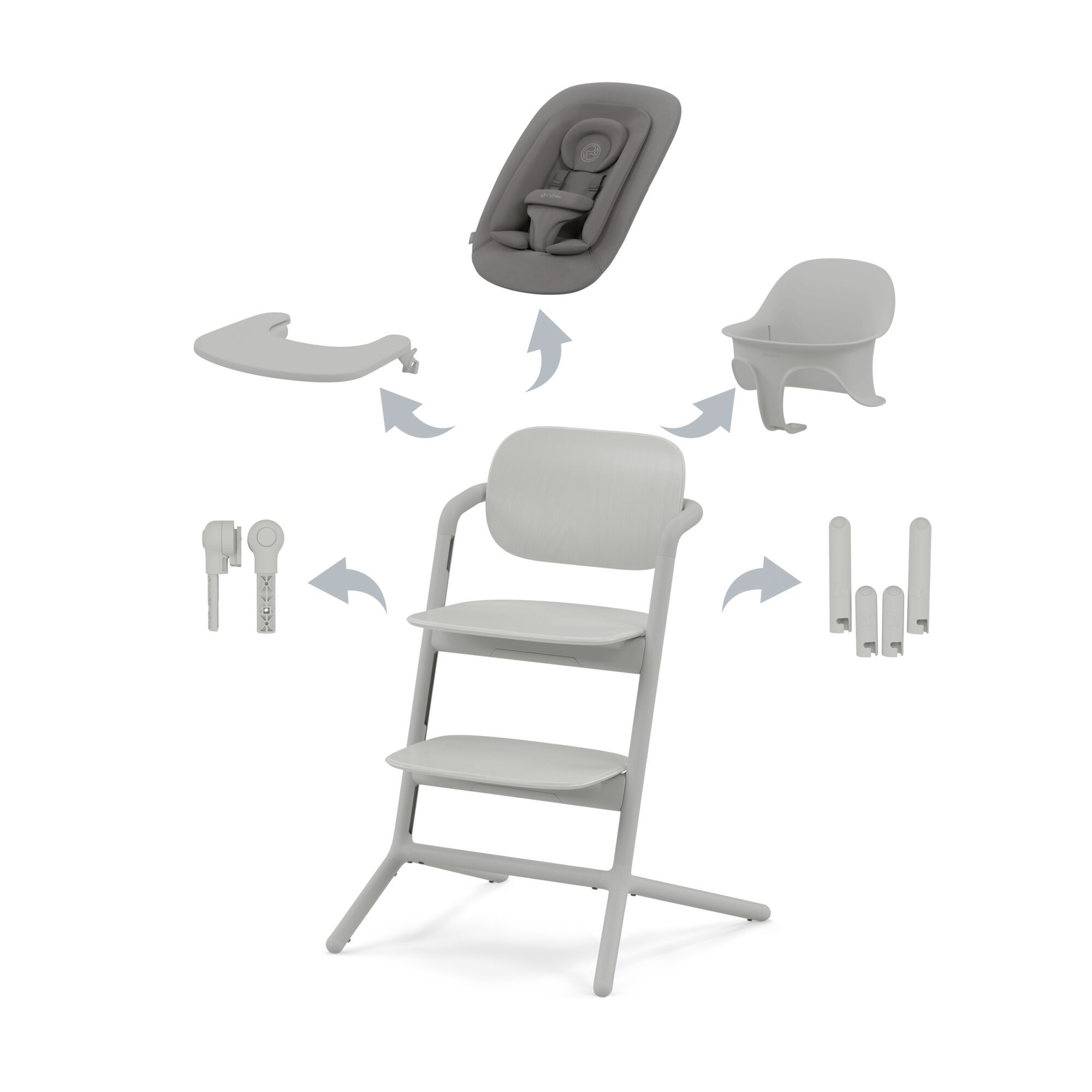 seggiolone-evolutico-colore-grigio-con-sdraietta-e-accessori