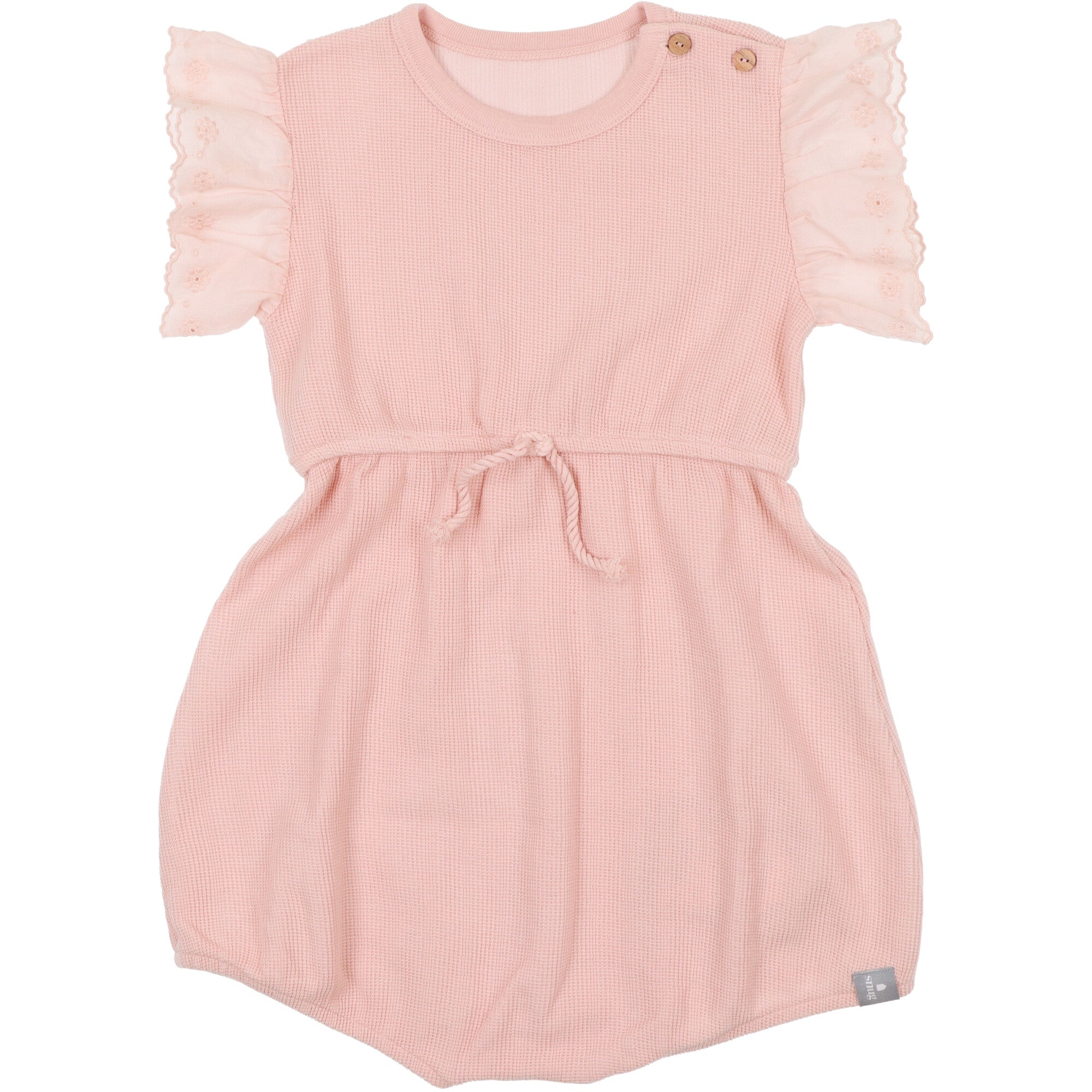 tuta-corta-colore-rosa-moda-mare-bambina