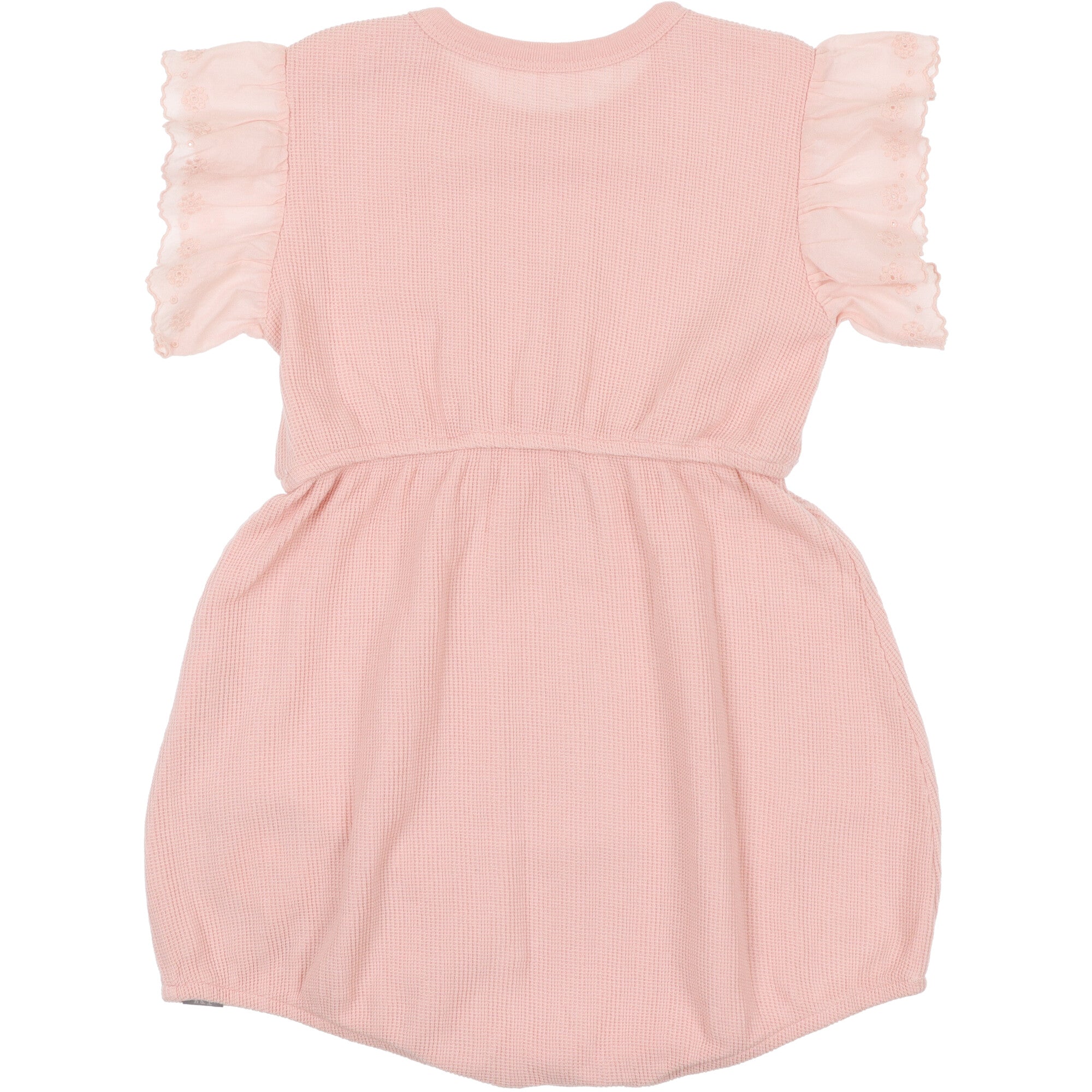 tuta-corta-colore-rosa-moda-mare-bambina