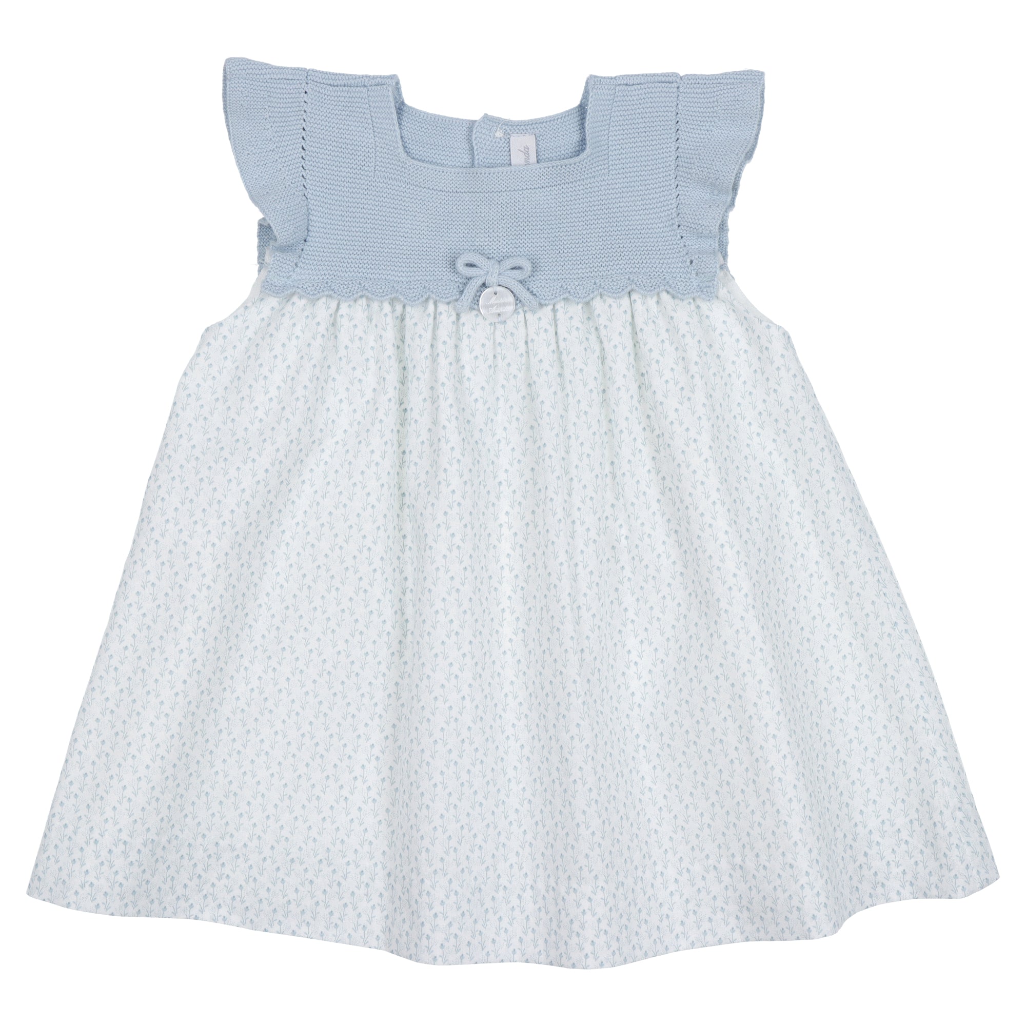 vestito-bambina-colore-azzurro/9 mesi