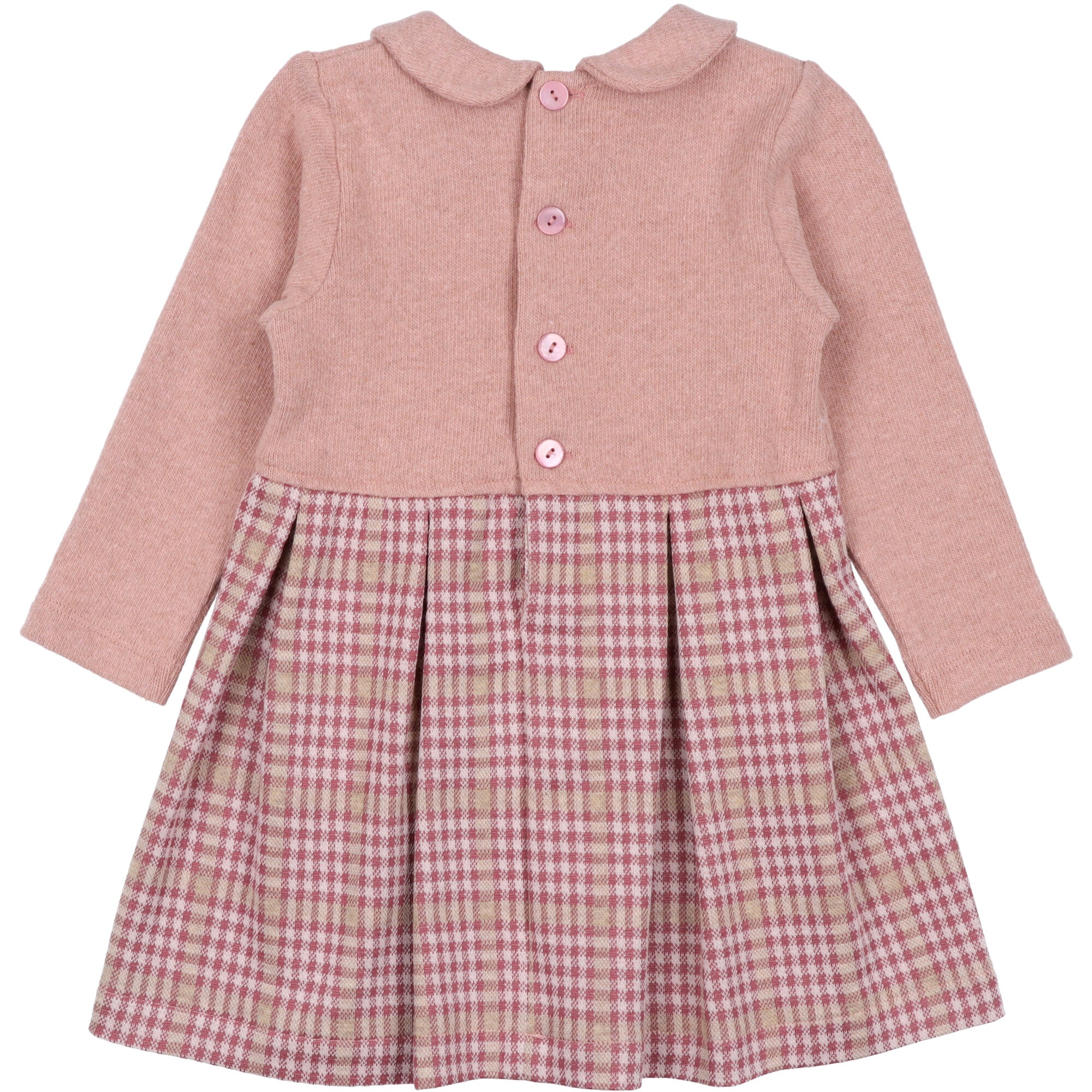 vestito-in-lana-colore-rosa-per-bambina-dietro
