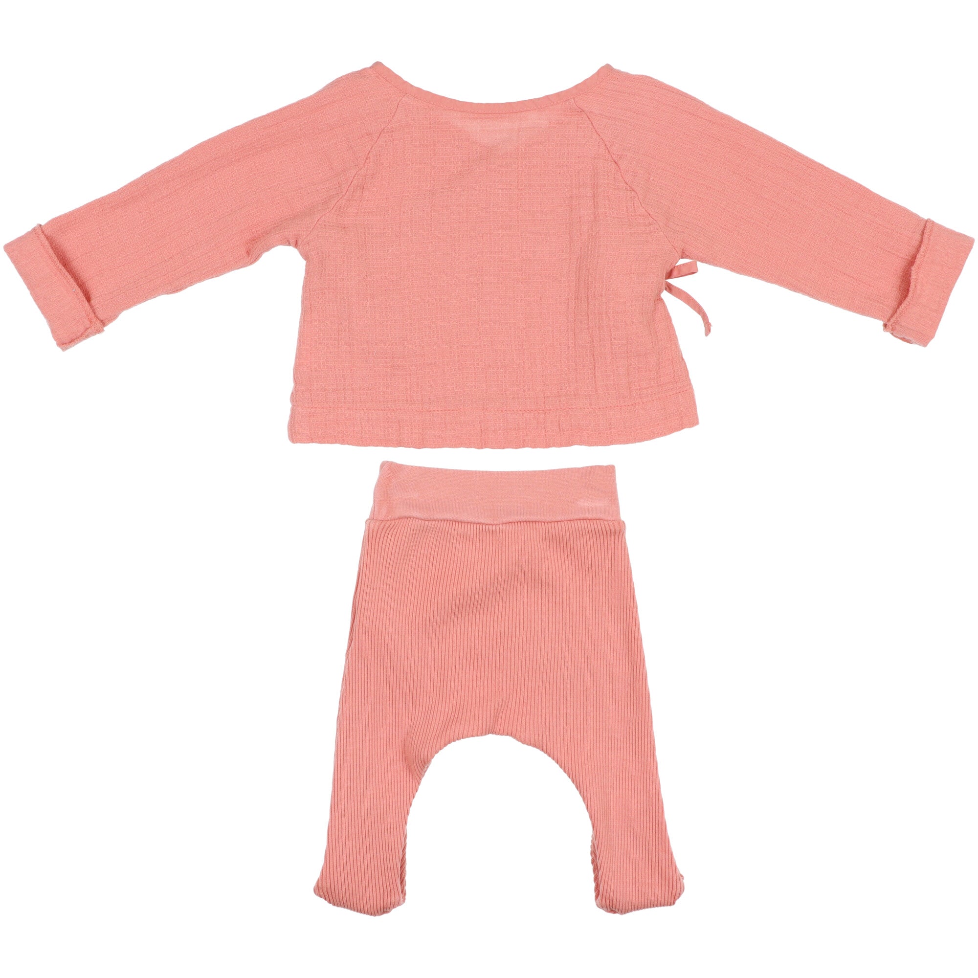 giacca-in-mussola-e-ghettina-a-costine-per-neonata-colore-rosa