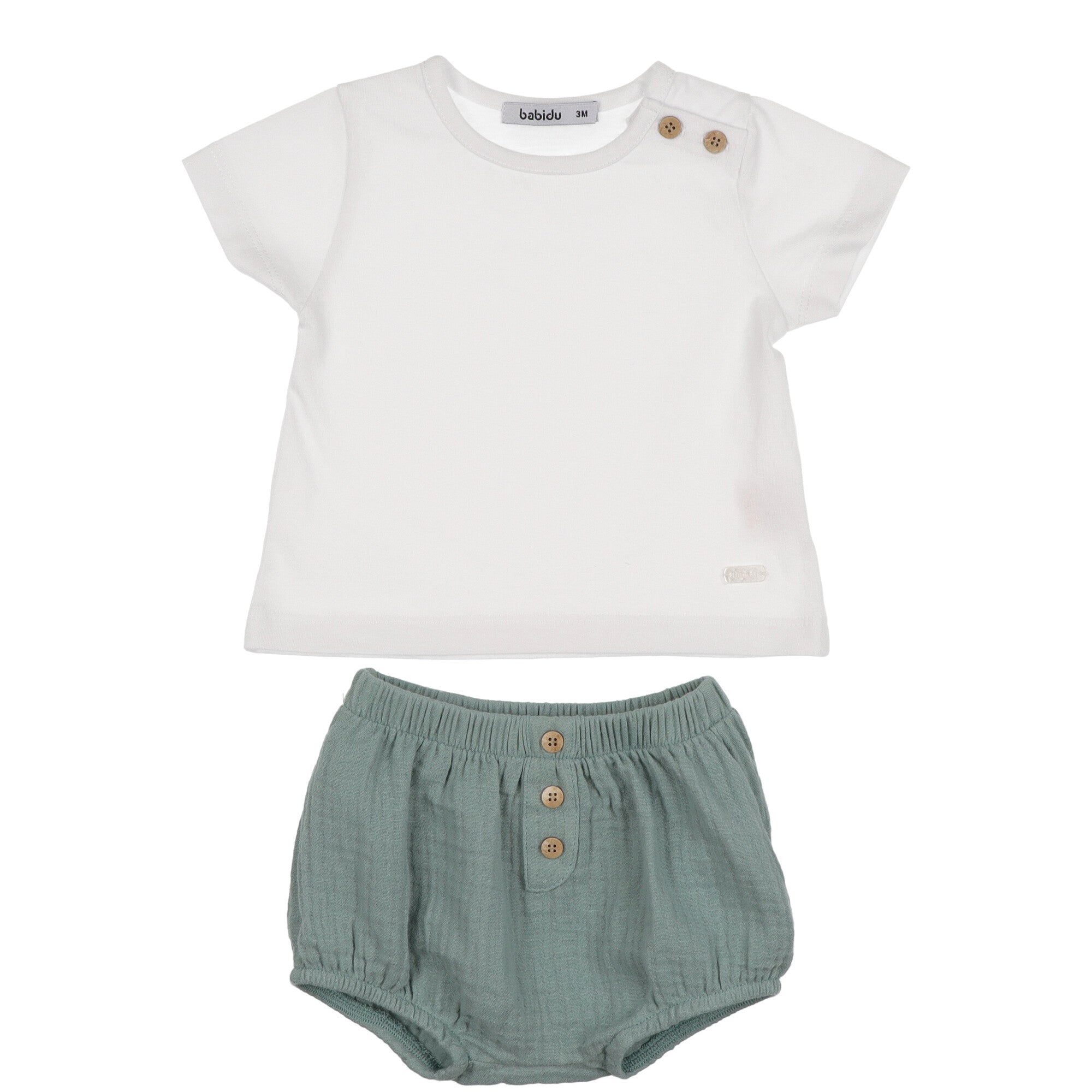 T-shirt e short 3 mese