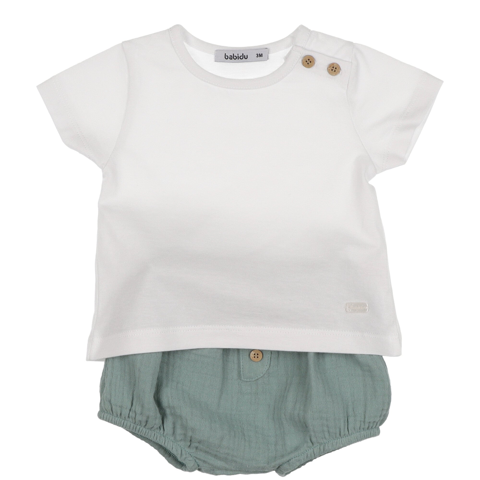 T-shirt e short 3 mese