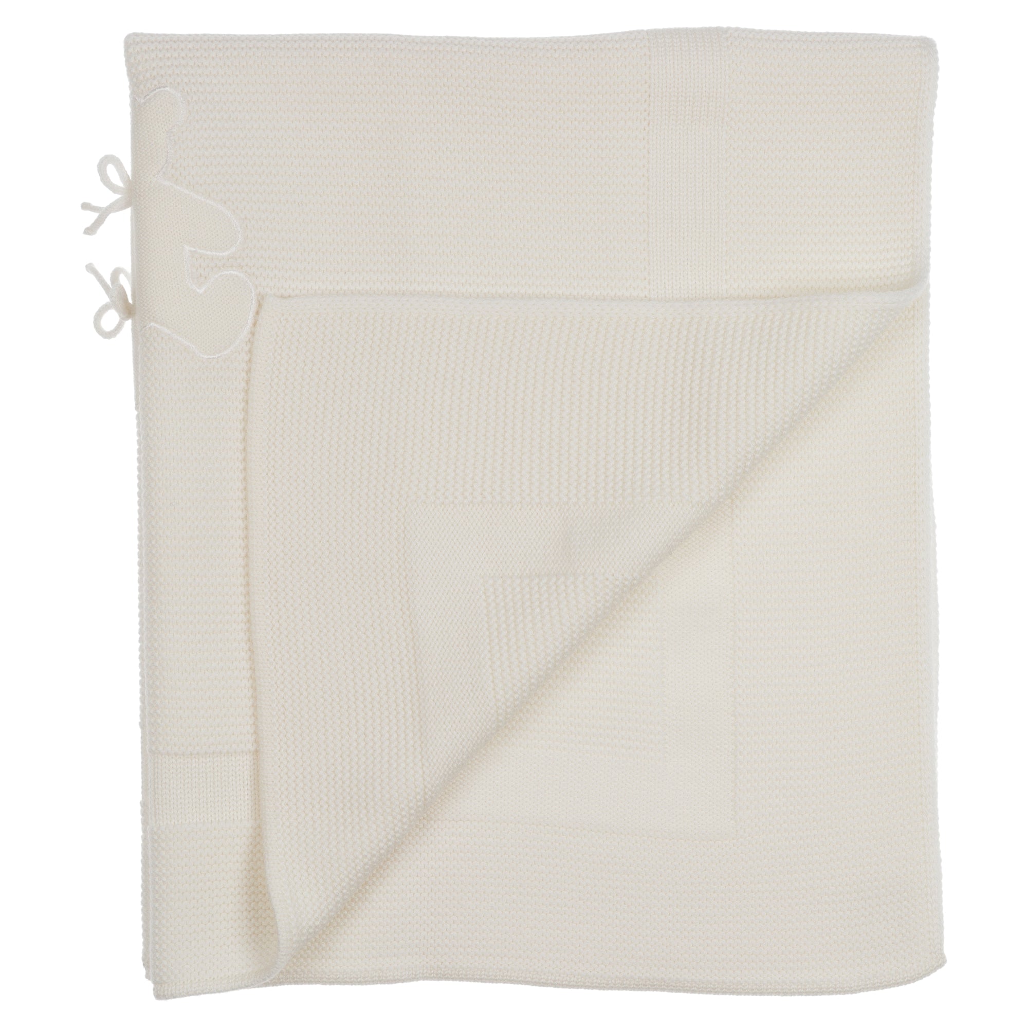 Coperta lana panna