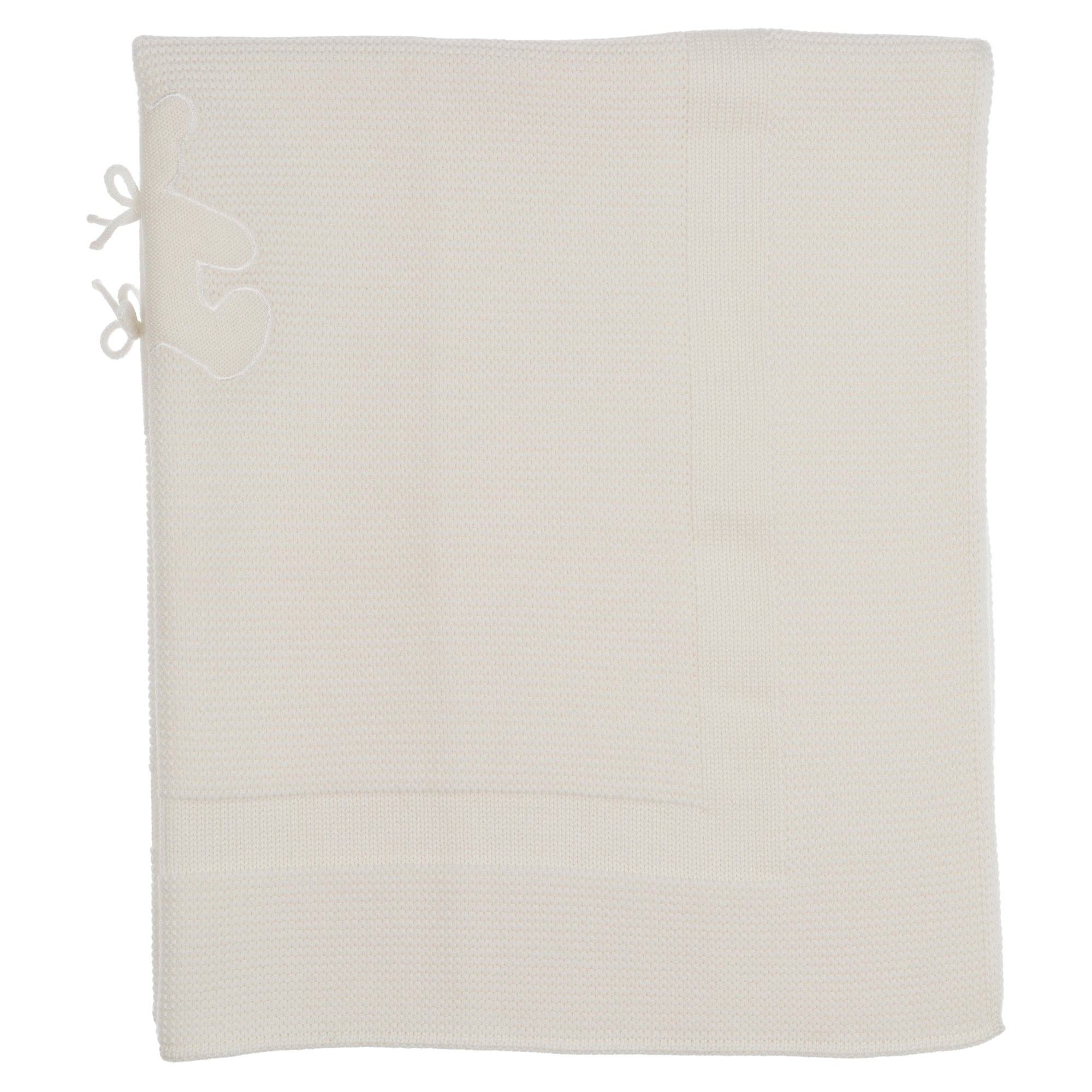 Coperta lana panna