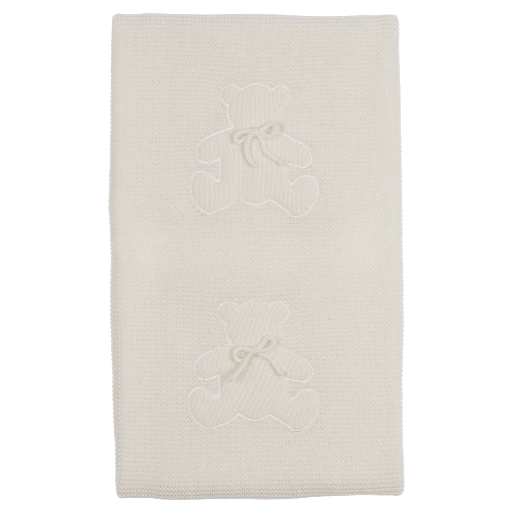 Coperta lana panna